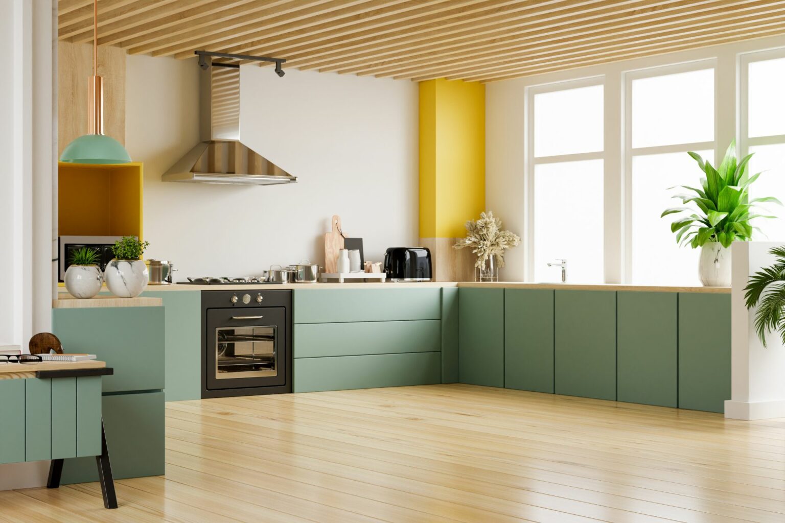 Modern Sage Green Kitchen Cabinets A Refreshing Twist