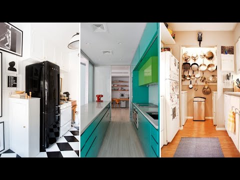 10 Small Galley Kitchen Makeovers