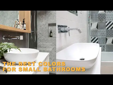Bathroom Color Ideas 😍 The Best Colors for Small Bathrooms