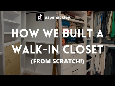 DIY Walk-In Closet | AspenAckley