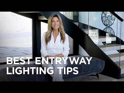 Wolf Peak Modern Model Show House - Best Entryway Lighting Tips - Lamps Plus