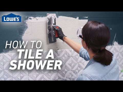 How to Tile a Shower | Tile Prep and Installation