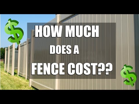 How Much Does a Fence Cost? Fence Calculator