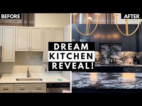 Modern Luxury Kitchen Reveal and Tour! ( +RENOVATION NIGHTMARE THAT COST US THOUSANDS)