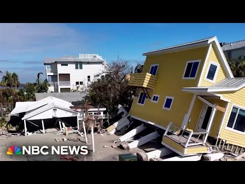 Wide destruction after Hurricane Milton pounds Florida