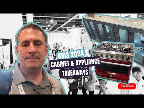 Appliance Takeaways From KBIS 2024 [Including ai] by a Certified Kitchen Designer! #kbis