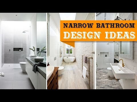 35+ Long Narrow Bathroom Design Ideas