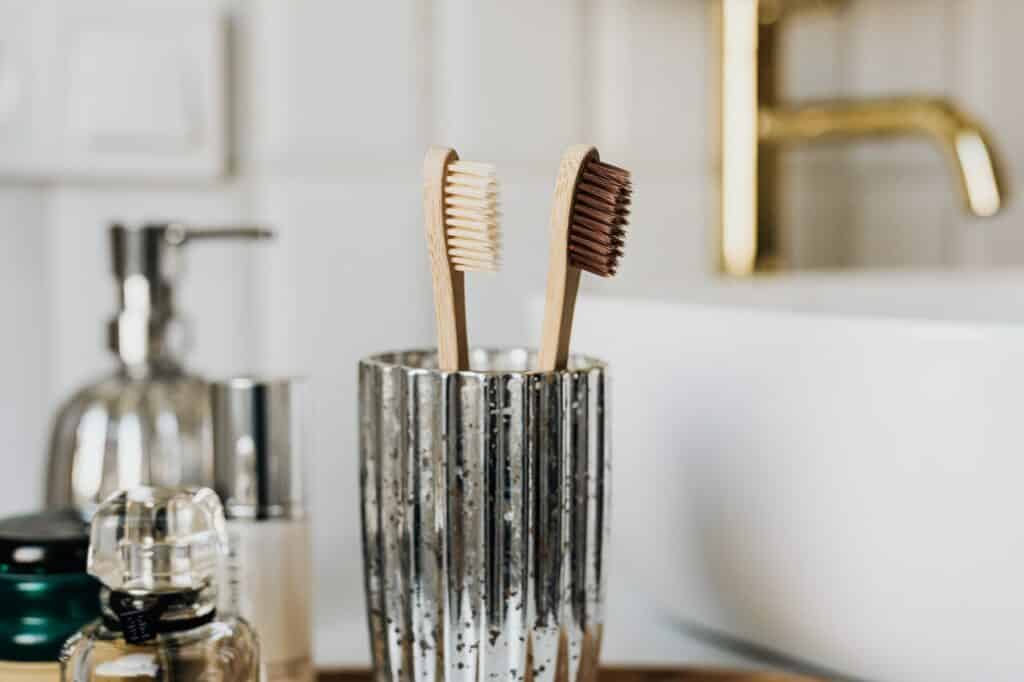 decorative toothbrush holder