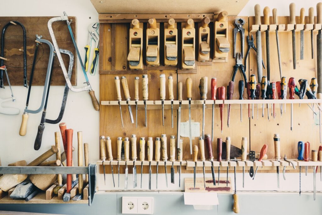 Wall garage storage ideas