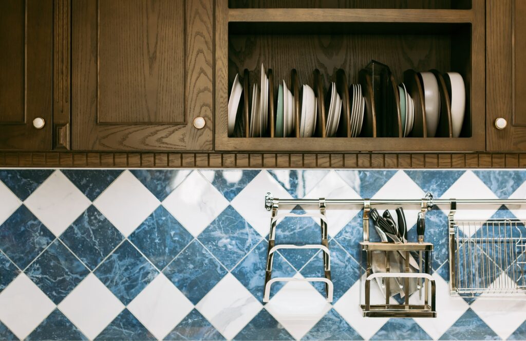 vinyl backsplash