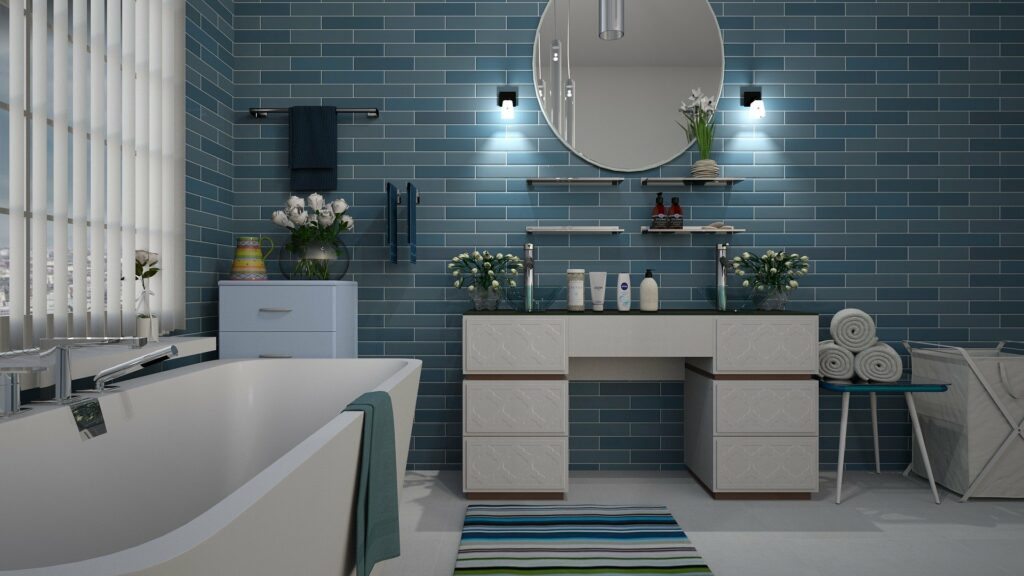 Decor for modern bathroom