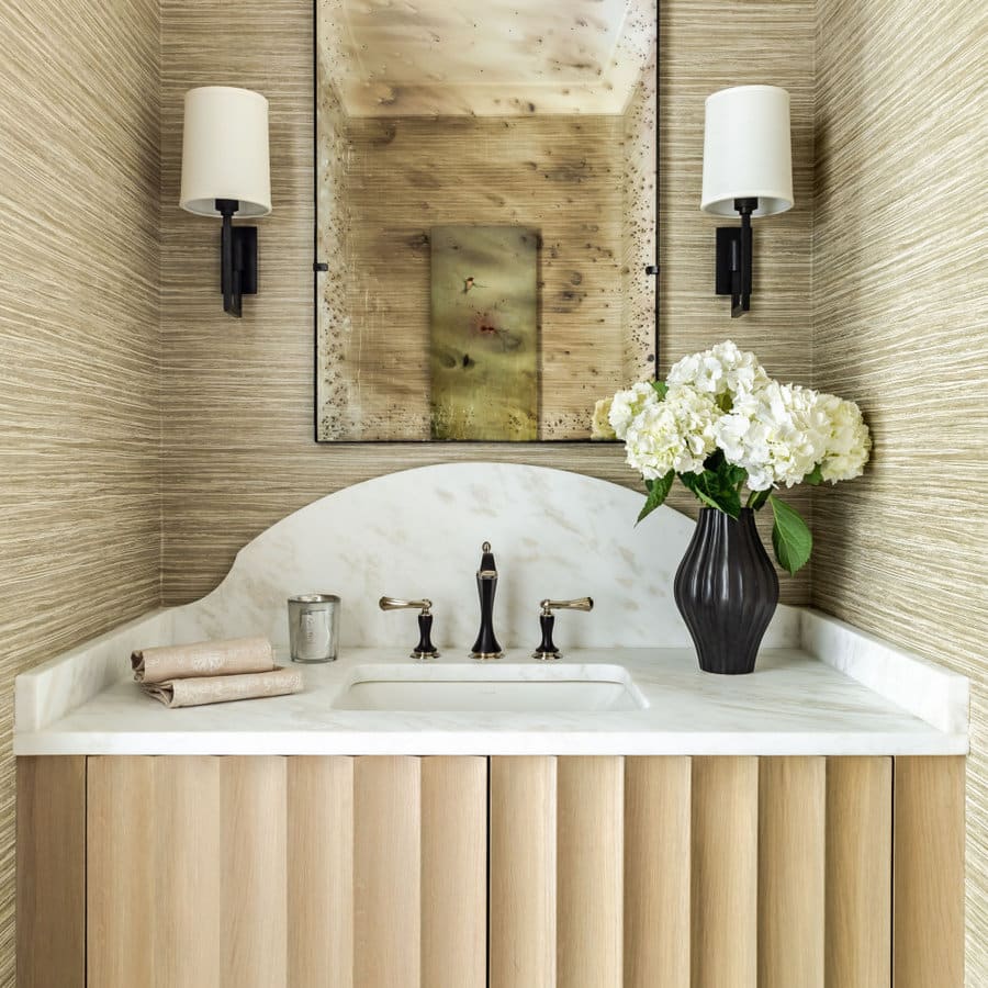 Transitional Powder Room, Atlanta