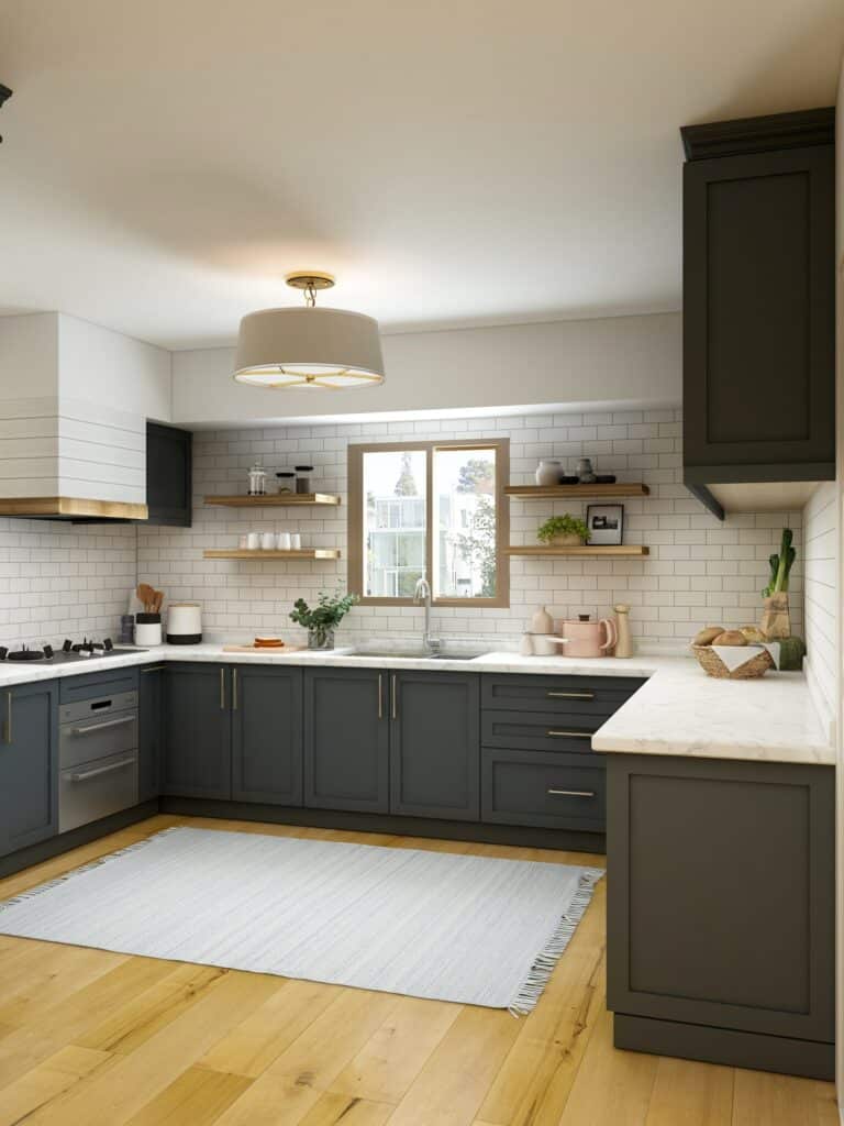 kitchen storage shelf