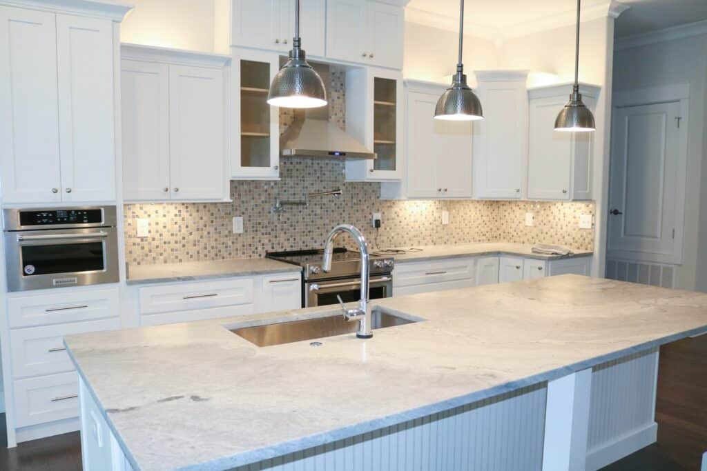 quartz kitchen countertop remodel