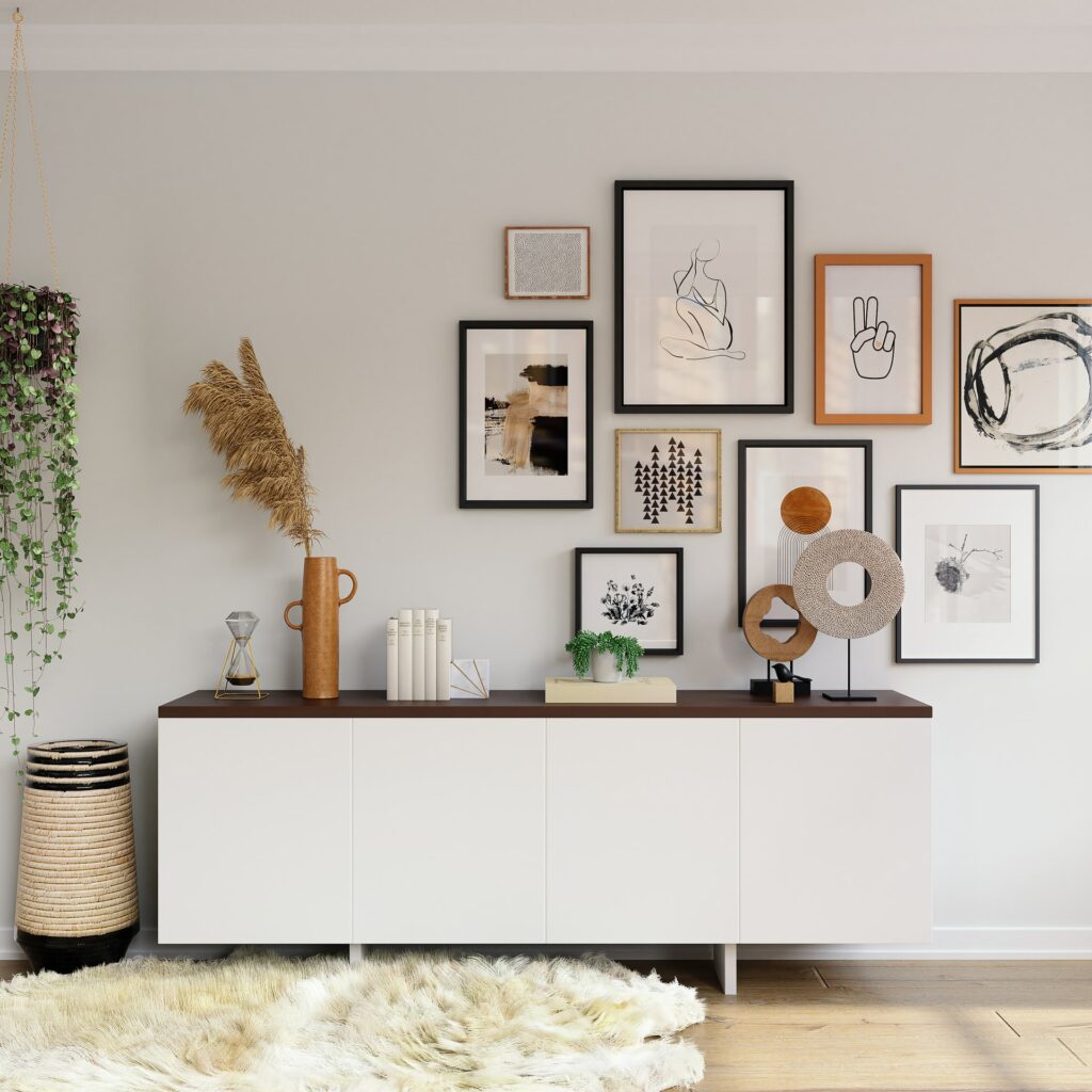 artwork apartment decor budget