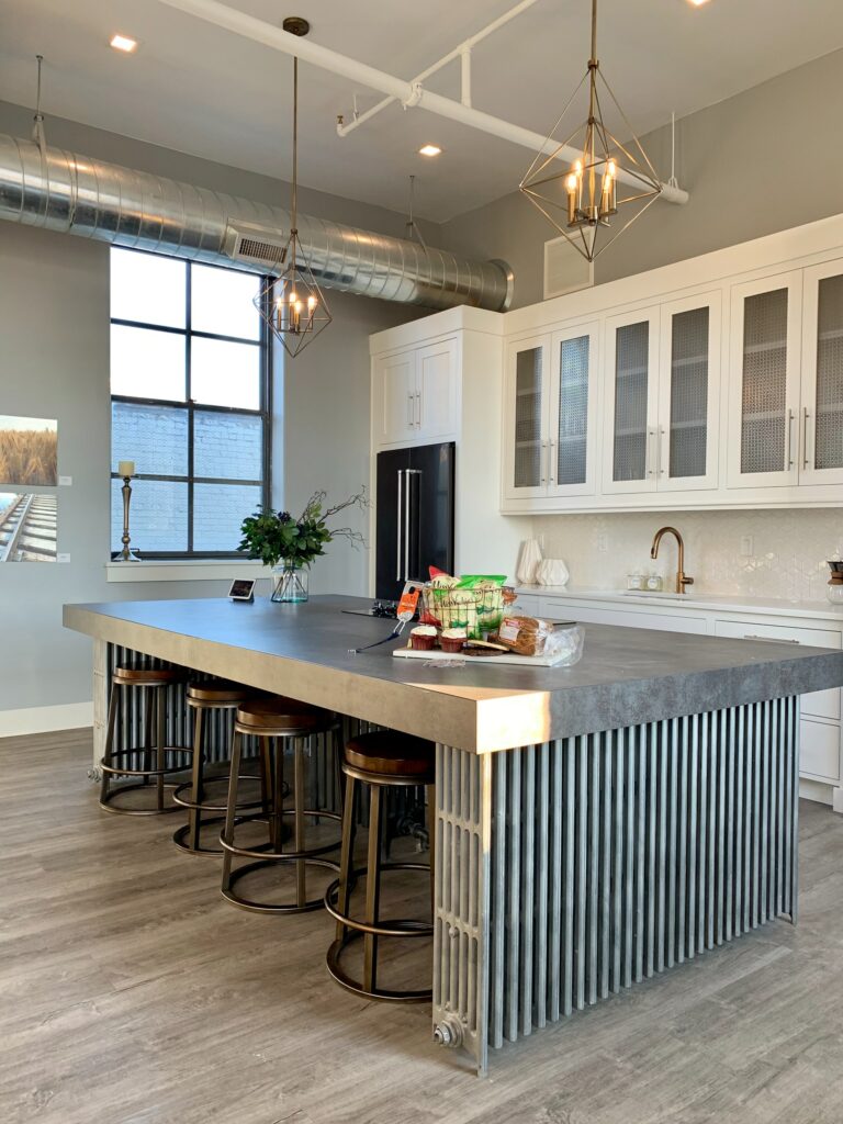 industrial style kitchen design