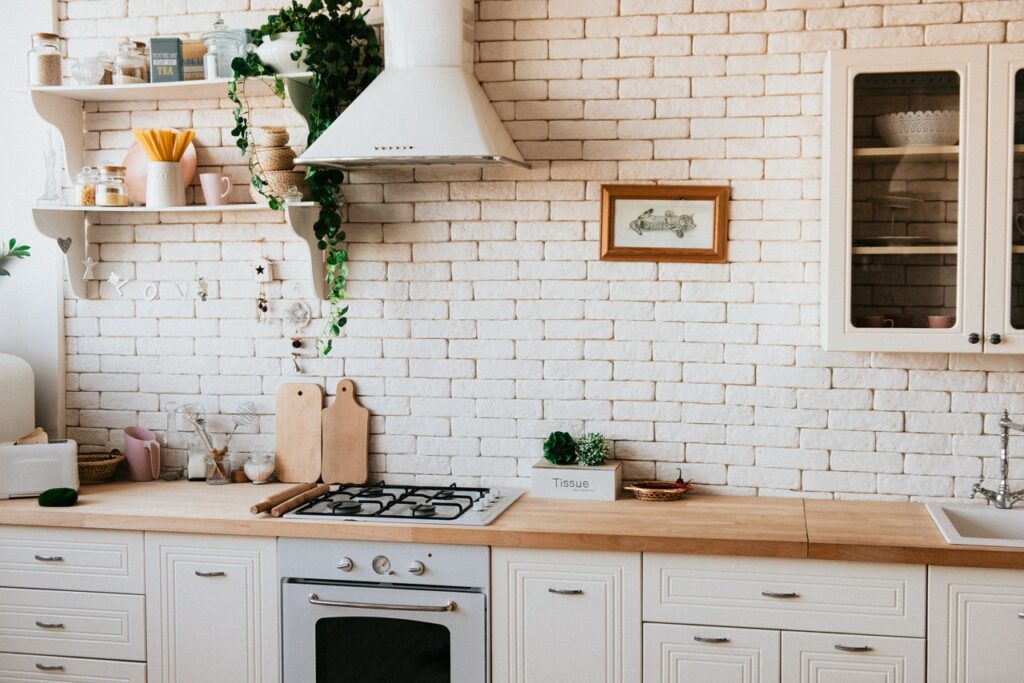 wood kitchen countertop