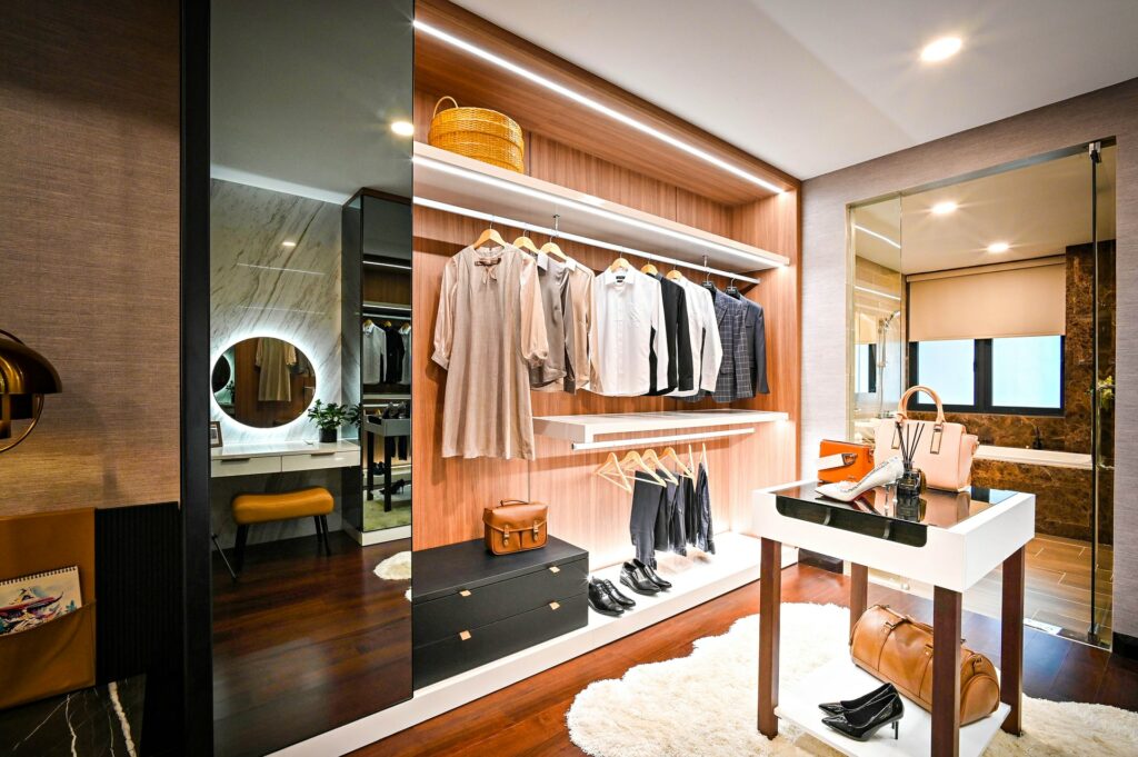 walk in closet design