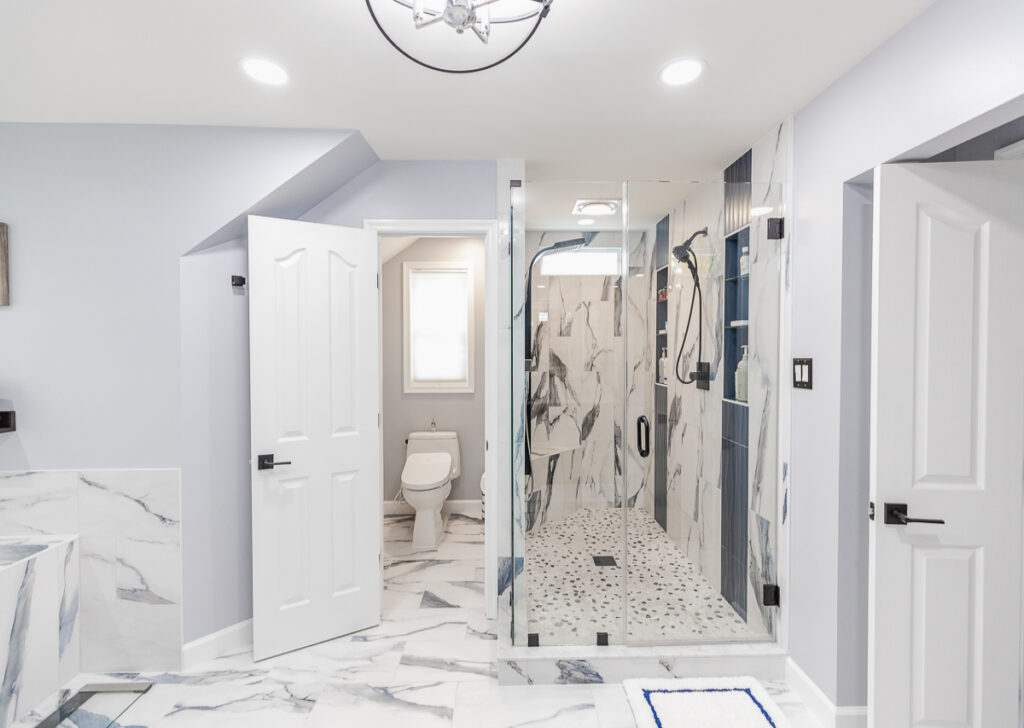 Bathroom remodel in Germantown, VKB Kitchen and Bath Shop