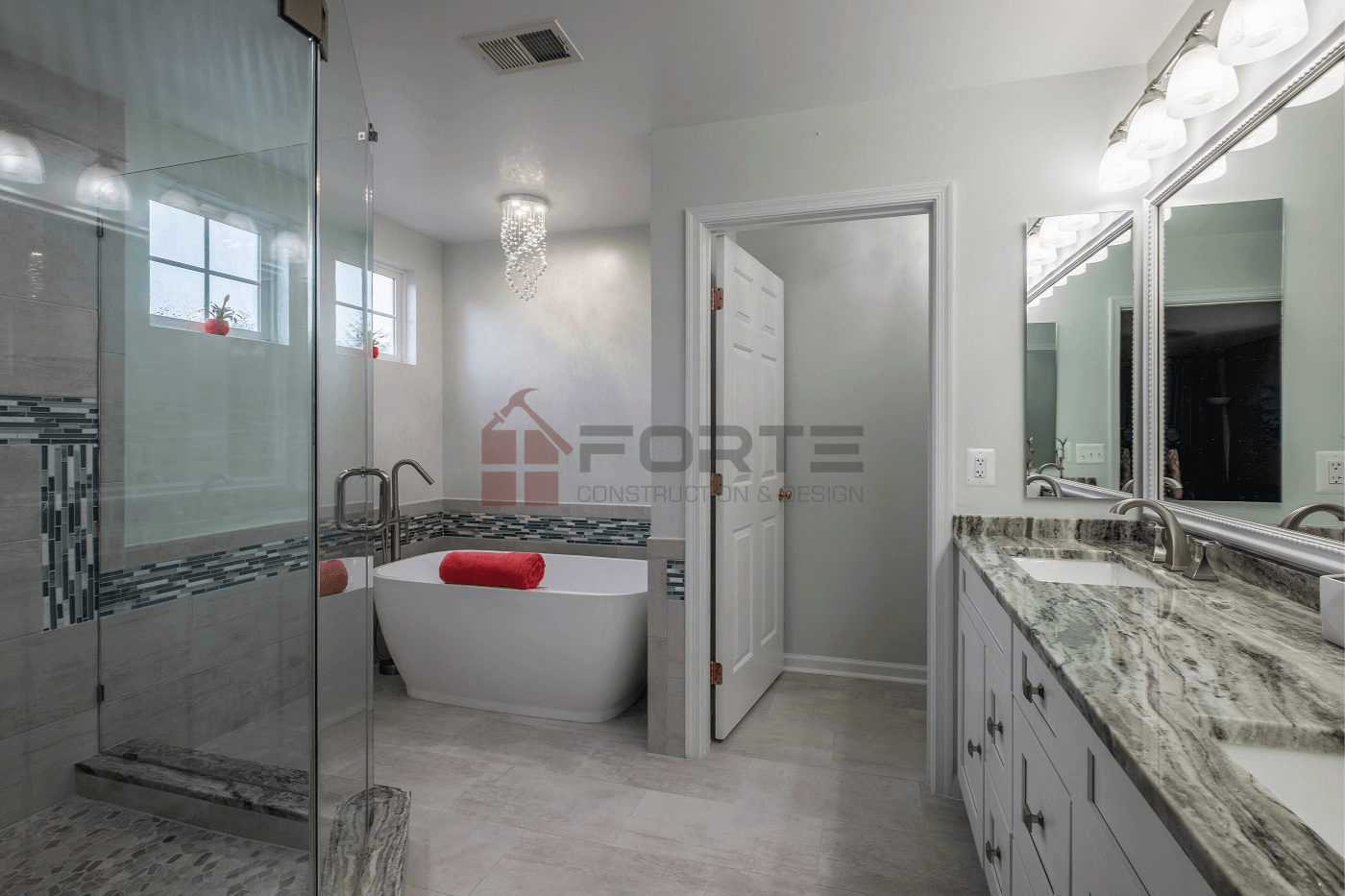 Bathroom designer in Northern Virginia, Forte Construction & Design