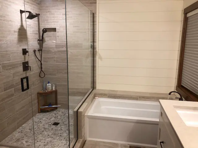 Bathroom showroom in Northern Virginia, True North Contracting