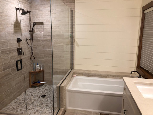 Bathroom showroom in Northern Virginia, True North Contracting