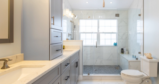 Bathroom remodel in Northern Virginia, USA Cabinet Store