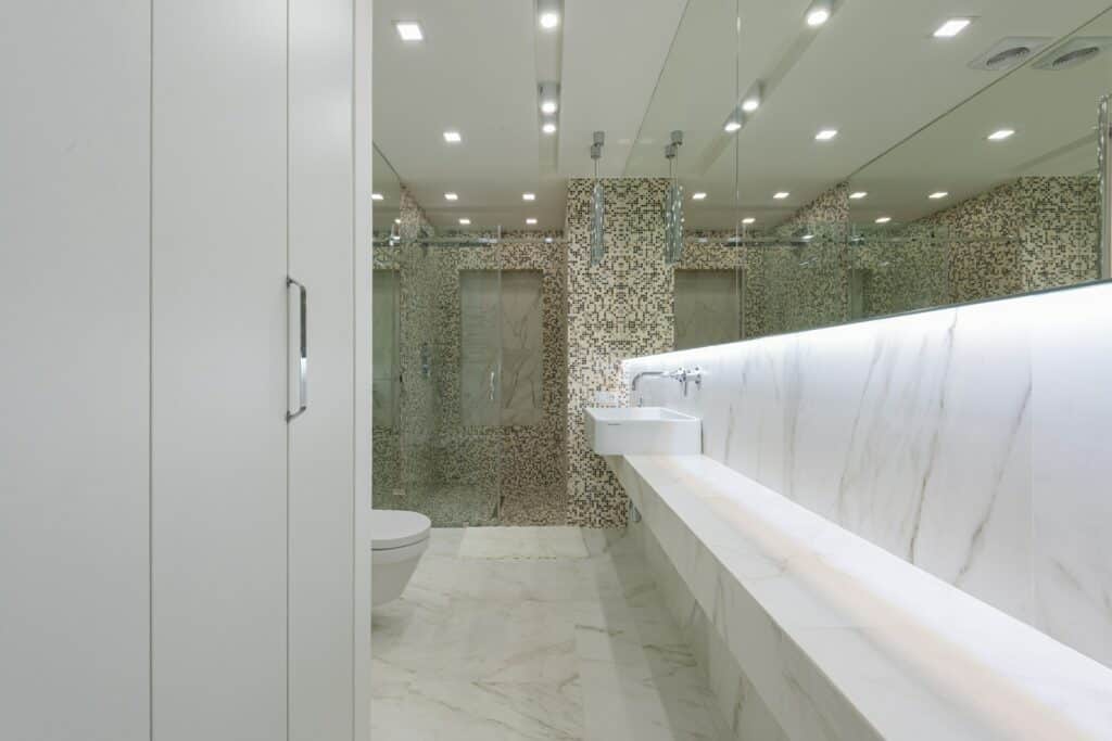 bathroom quartz countertops