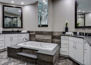 Bathroom remodel in Naperville, Crimson Design