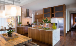 Kitchen remodel in Joliet, Complex Woodwork