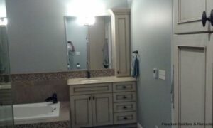 Bathroom remodel in Rockford, Freedom Builders & Remodelers