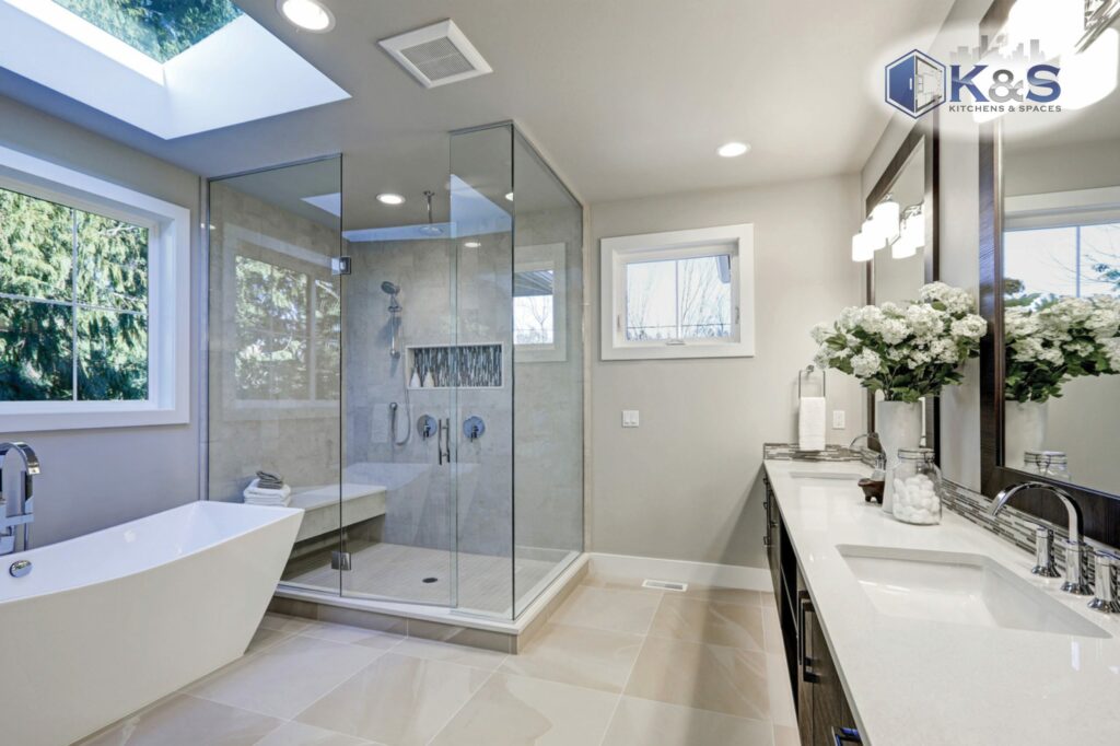 Bathroom remodel in Downers Grove, Kitchens & Spaces