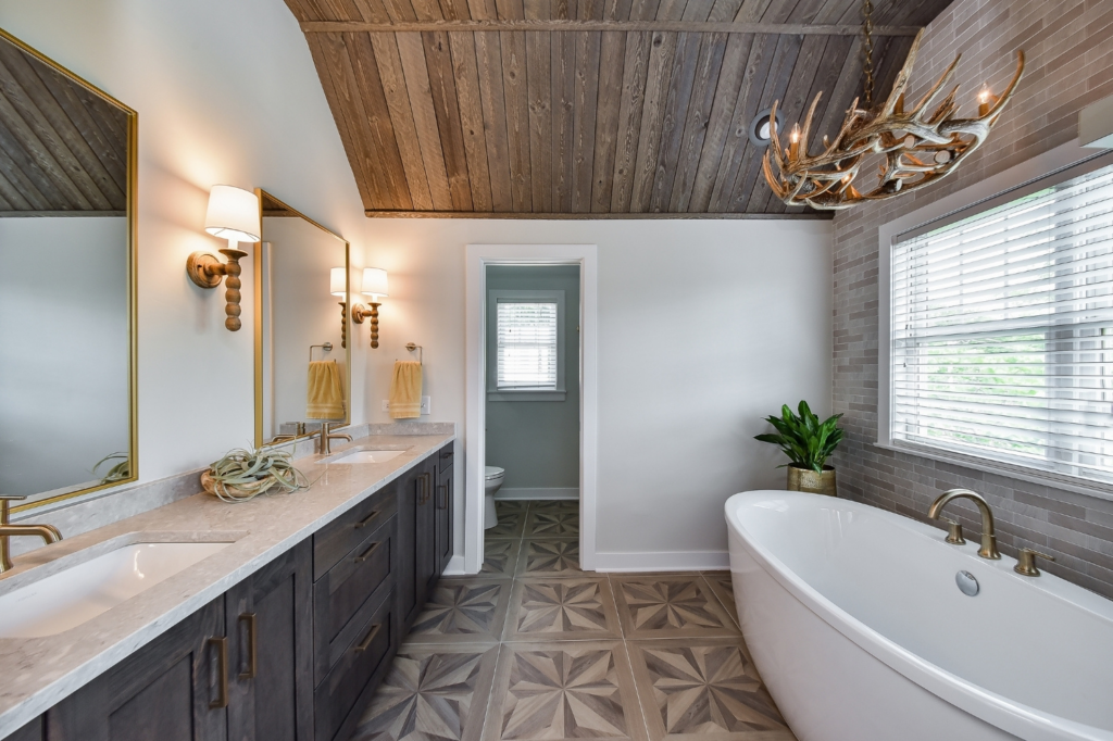 Bathroom remodel in Aurora, Sebring Design Build