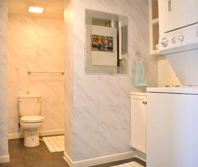 Bathroom remodel in Urbana, 4th Stud Construction