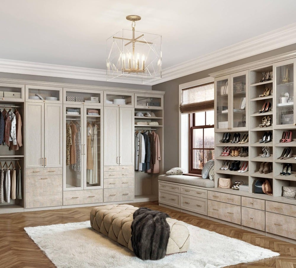 Custom closet in Alexandria, Bienal Closets