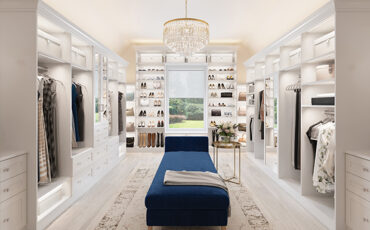 Custom closet in Alexandria, California Closets