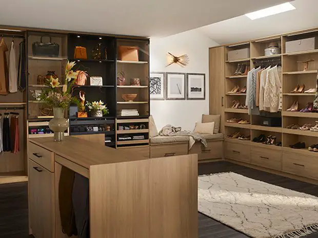 In 2024, California Closet system prices range from about $1,000 for a basic 6-foot closet to over $11,000 for higher levels, excluding extra costs for removal and installation, with specific configurations costing between $2,585 and $3,640.