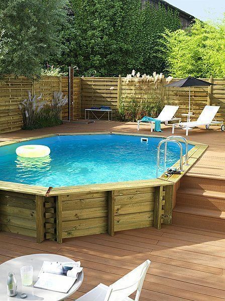 above ground pool decking