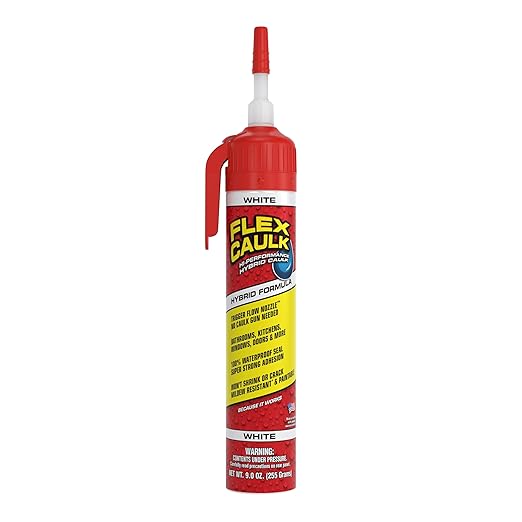 Flex Caulk, Waterproof & Weatherproof Hybrid Polymer Sealant