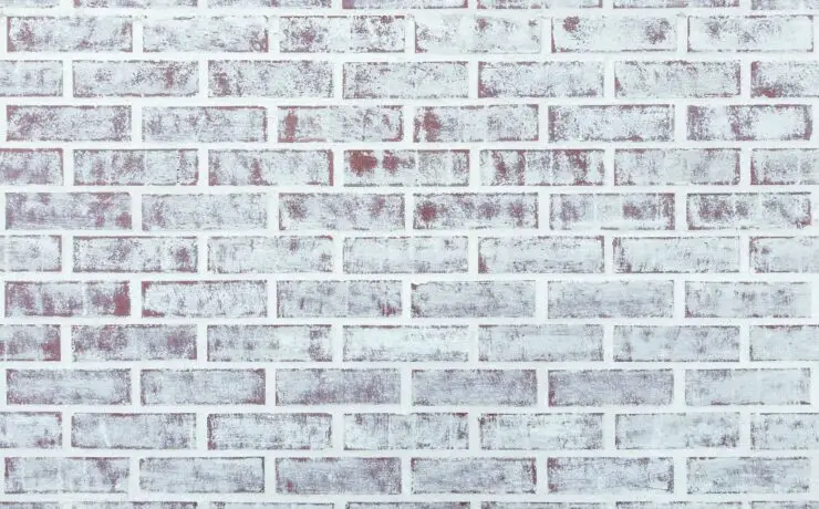 whitewash brick exterior