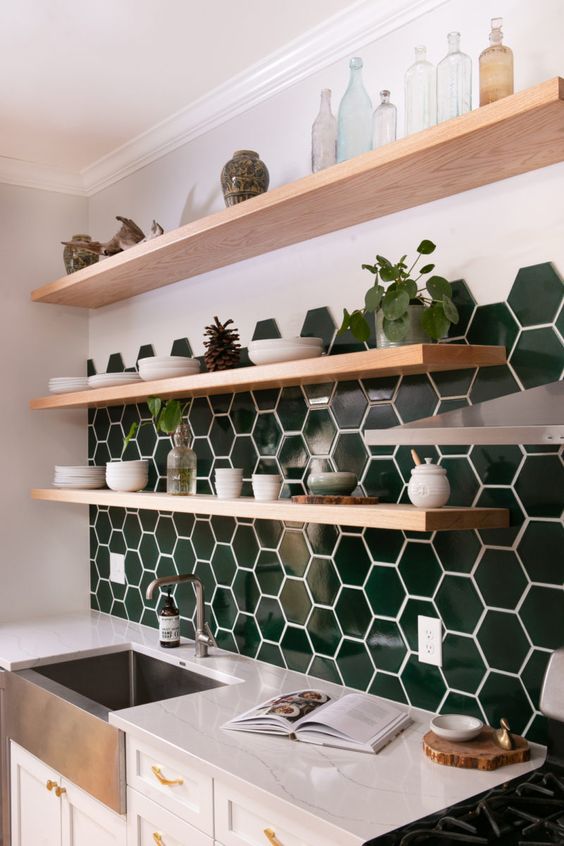 backsplash in the kitchen