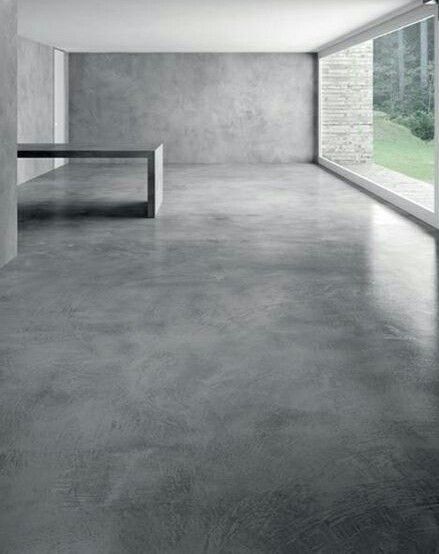 concrete laundry room flooring