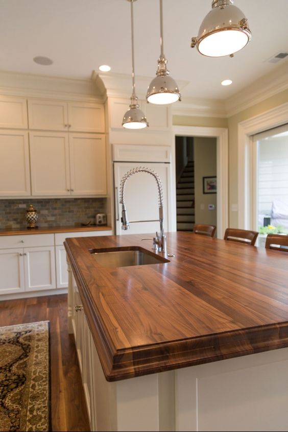 butcher block countertop