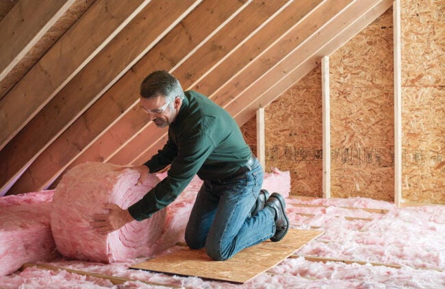 how to insulate an attic