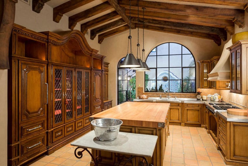 traditional spanish kitchen