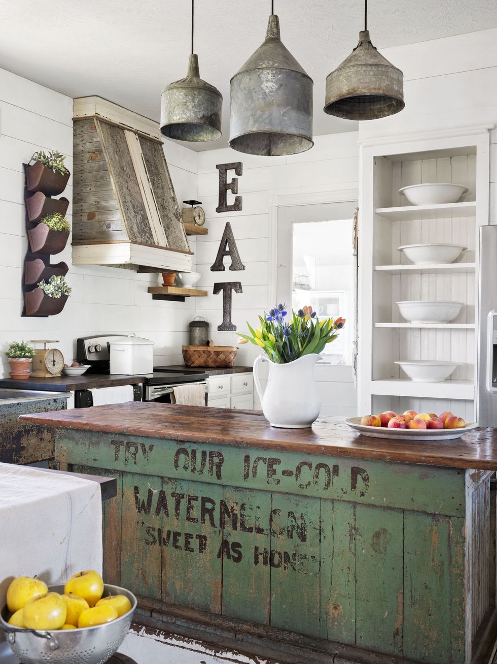 Vintage Farmhouse Kitchen Decorating Ideas – Nearly Natural