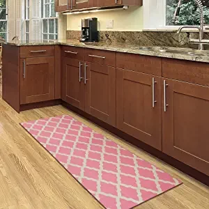 pink kitchen decor