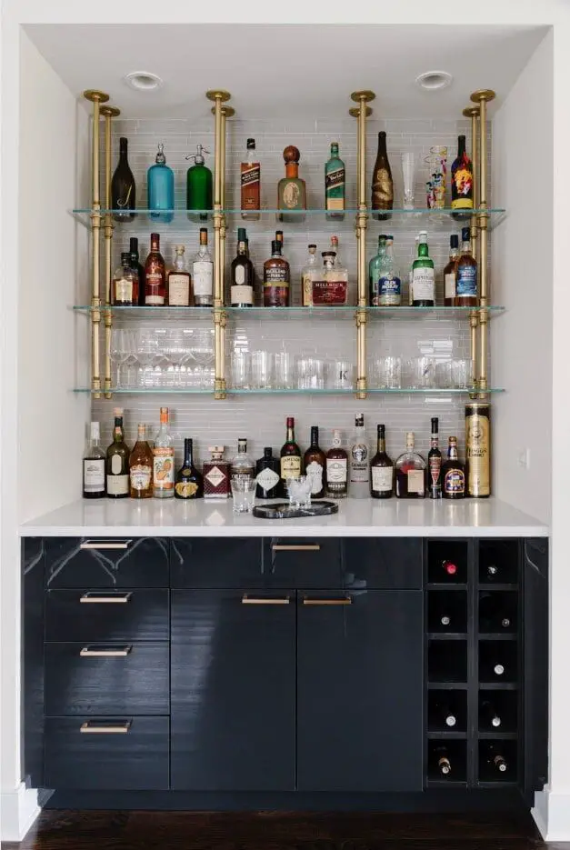 The Best Bar Shelf Ideas For Home You