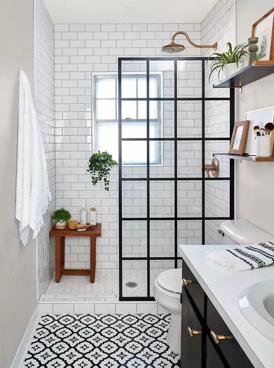 walk in shower designs for small bathrooms