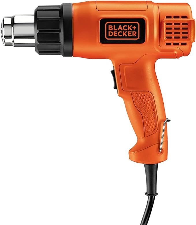 BLACK+DECKER Heat Gun, Corded, Dual Heat Settings up to 1000 Degrees, 1350 Watt